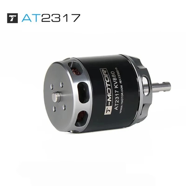 T-MOTOR Long Shaft AT2317 KV880 1400KV KV1250 Outer Rotor BRUSHLESS MOTOR for Racing Fixed Wing Rc Drone UAV